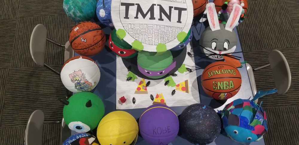 March Madness Basketball Decorating