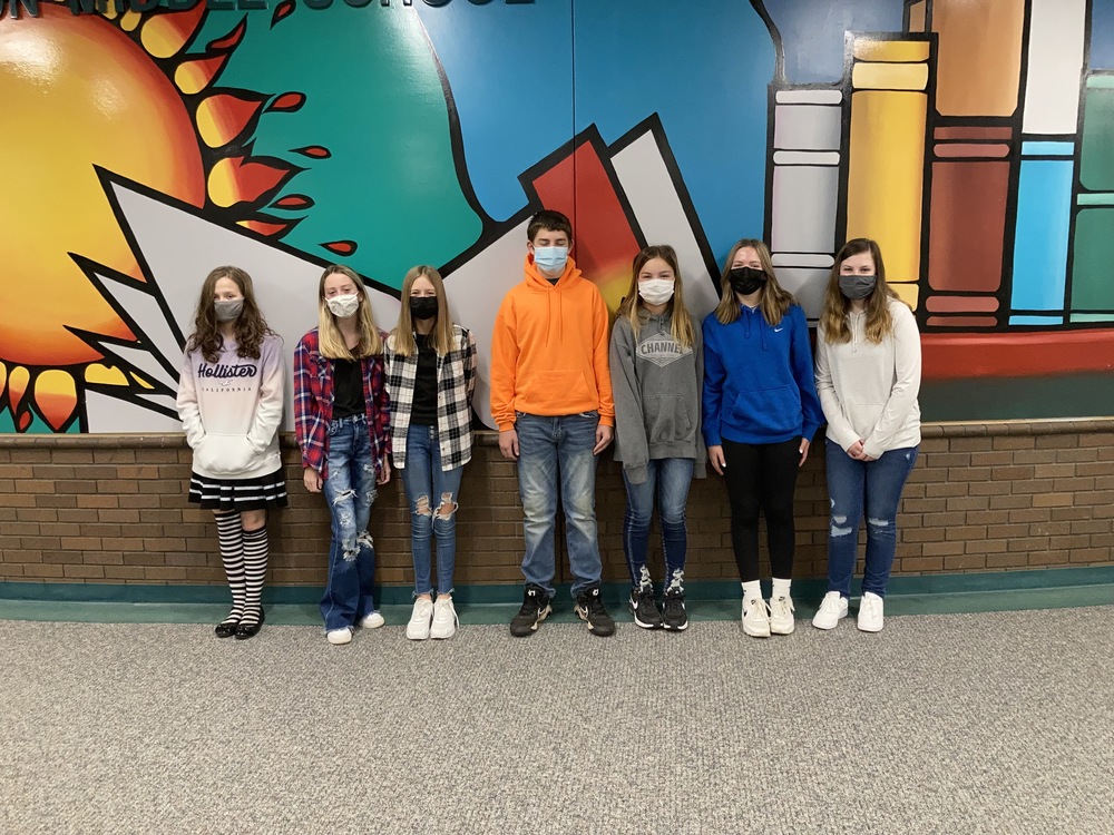 October Students of the Month South Vermillion Middle School
