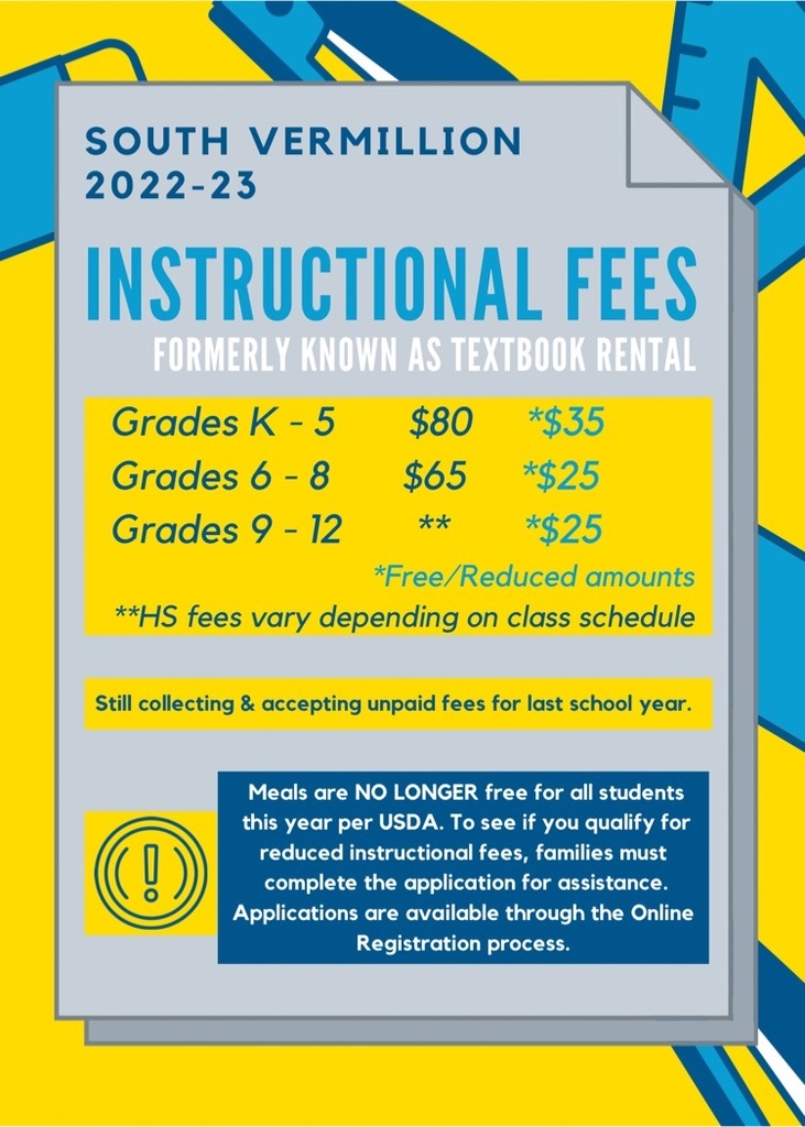 instructional fees 